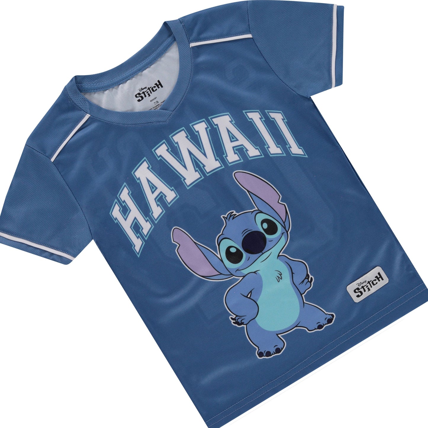 Disney Girls Lilo & Stitch Soccer Jersey T-Shirt - Girls Sizes 4-16