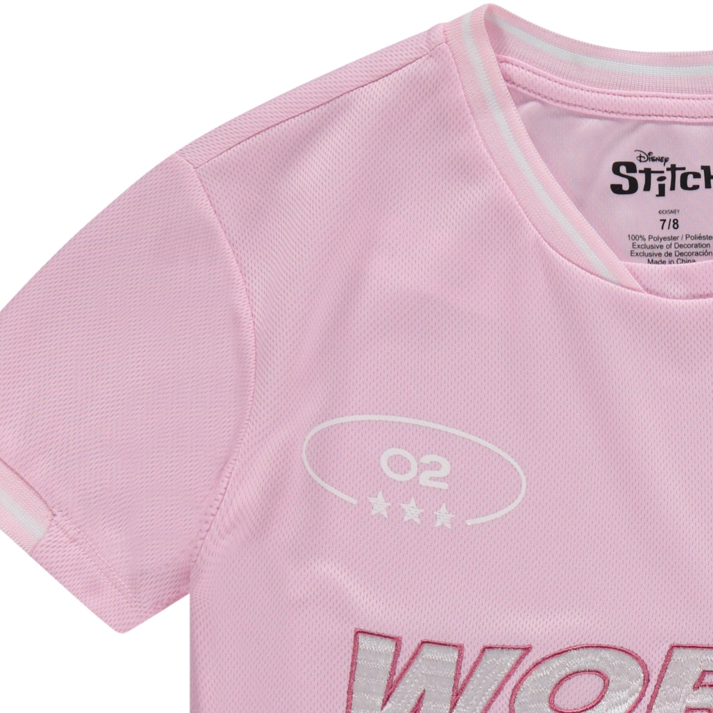 Disney Girls Lilo & Stitch Soccer Jersey T-Shirt - Girls Sizes 4-16