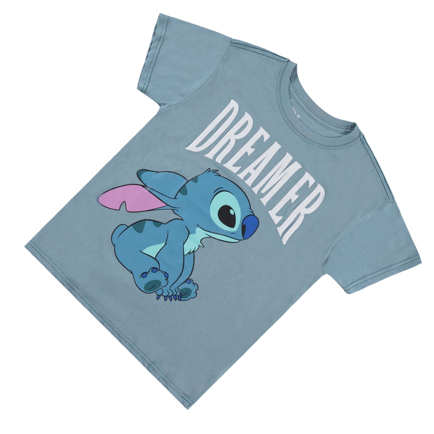 Disney Junior Lilo and Stitch Short Sleeve T-Shirt- Junior Ladies Sizes XS-3XL