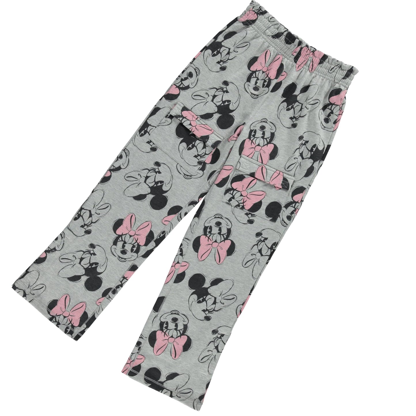 Disney Girls Minnie Mouse Adaptive Cargo Sweatpants, Little and Big Girls Sizes 4-16