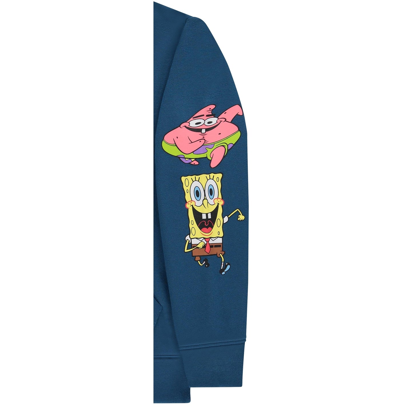 SpongeBob SquarePants Boys Pullover Hoodie - Little and Big Boys Sizes 4-20 Blue