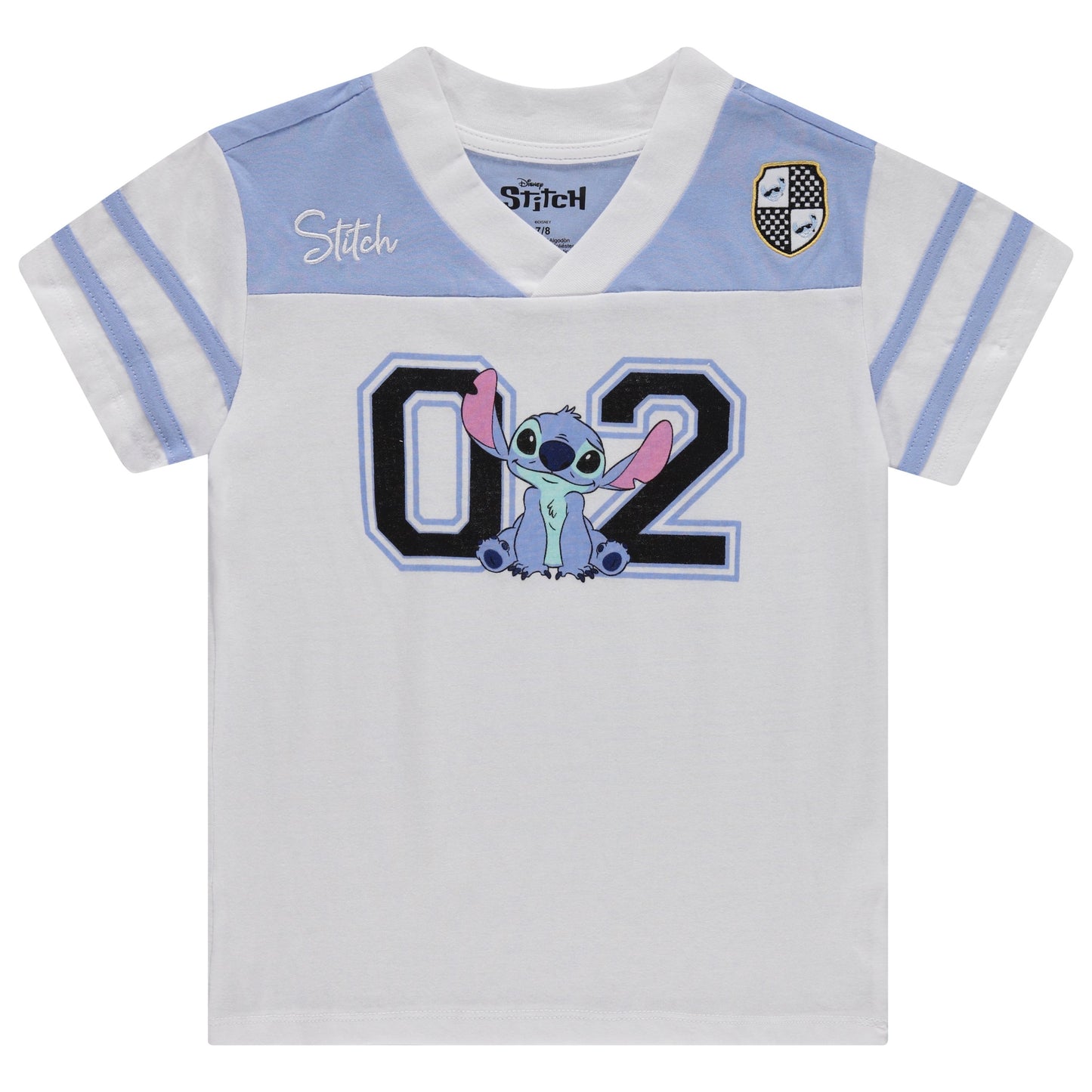Disney Girls Lilo & Stitch Soccer Jersey T-Shirt - Girls Sizes 4-16