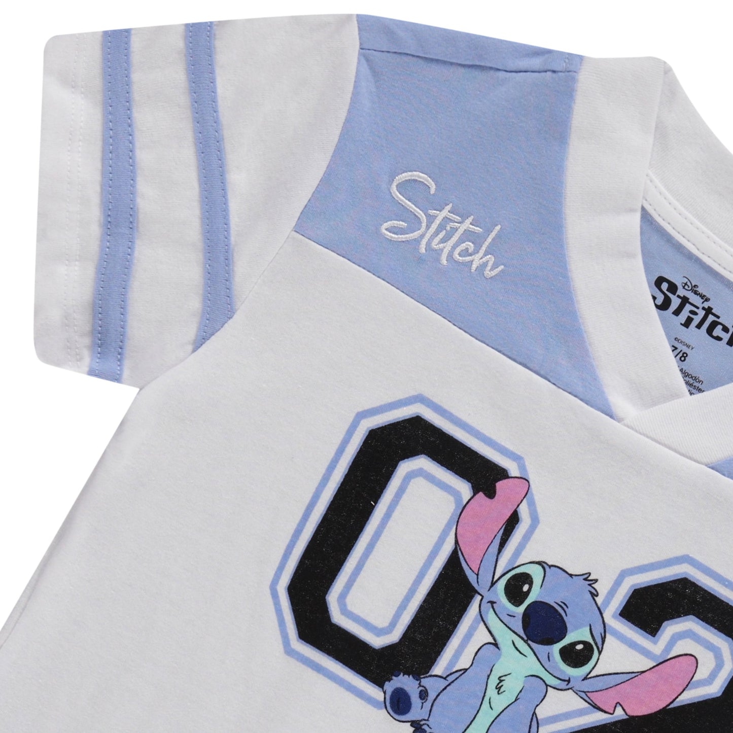 Disney Girls Lilo & Stitch Soccer Jersey T-Shirt - Girls Sizes 4-16