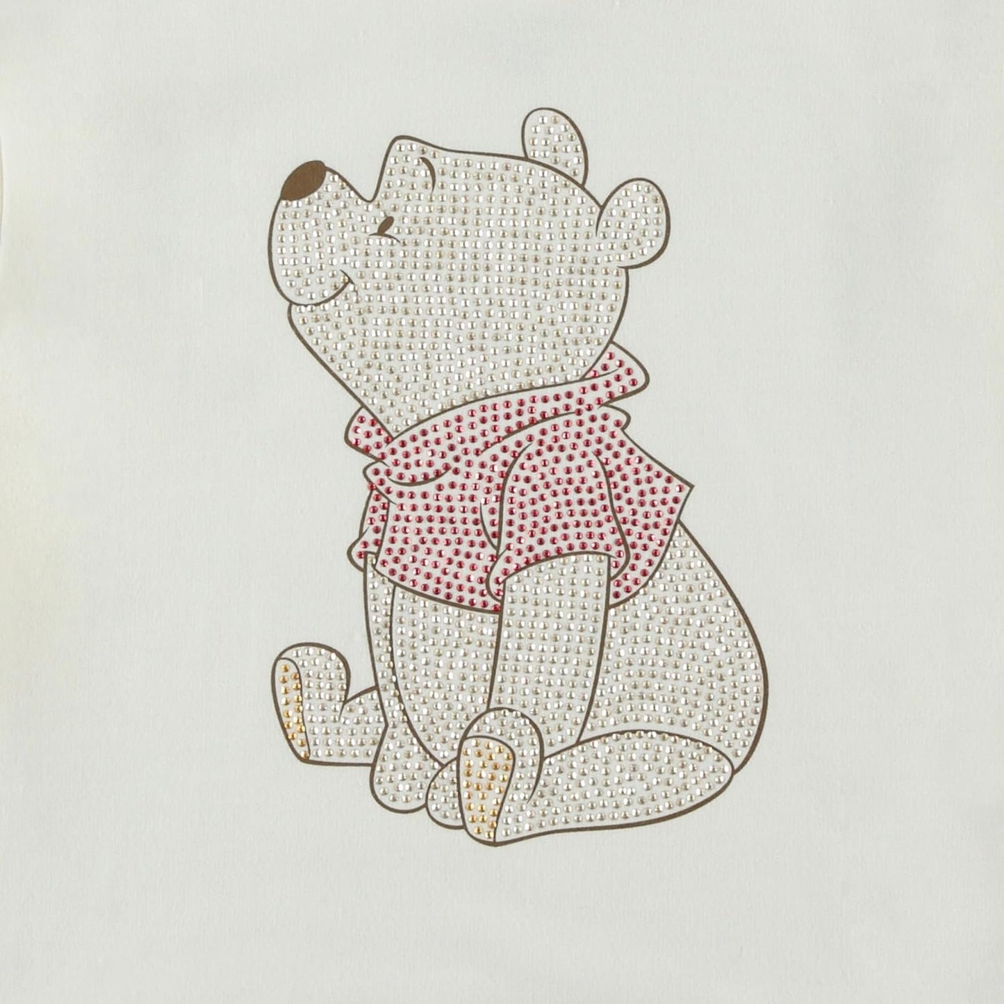 DISNEY Winnie the Pooh Girls Pullover Hoodie with Rhinestone Print - Little and Big Girls Sizes 4-16