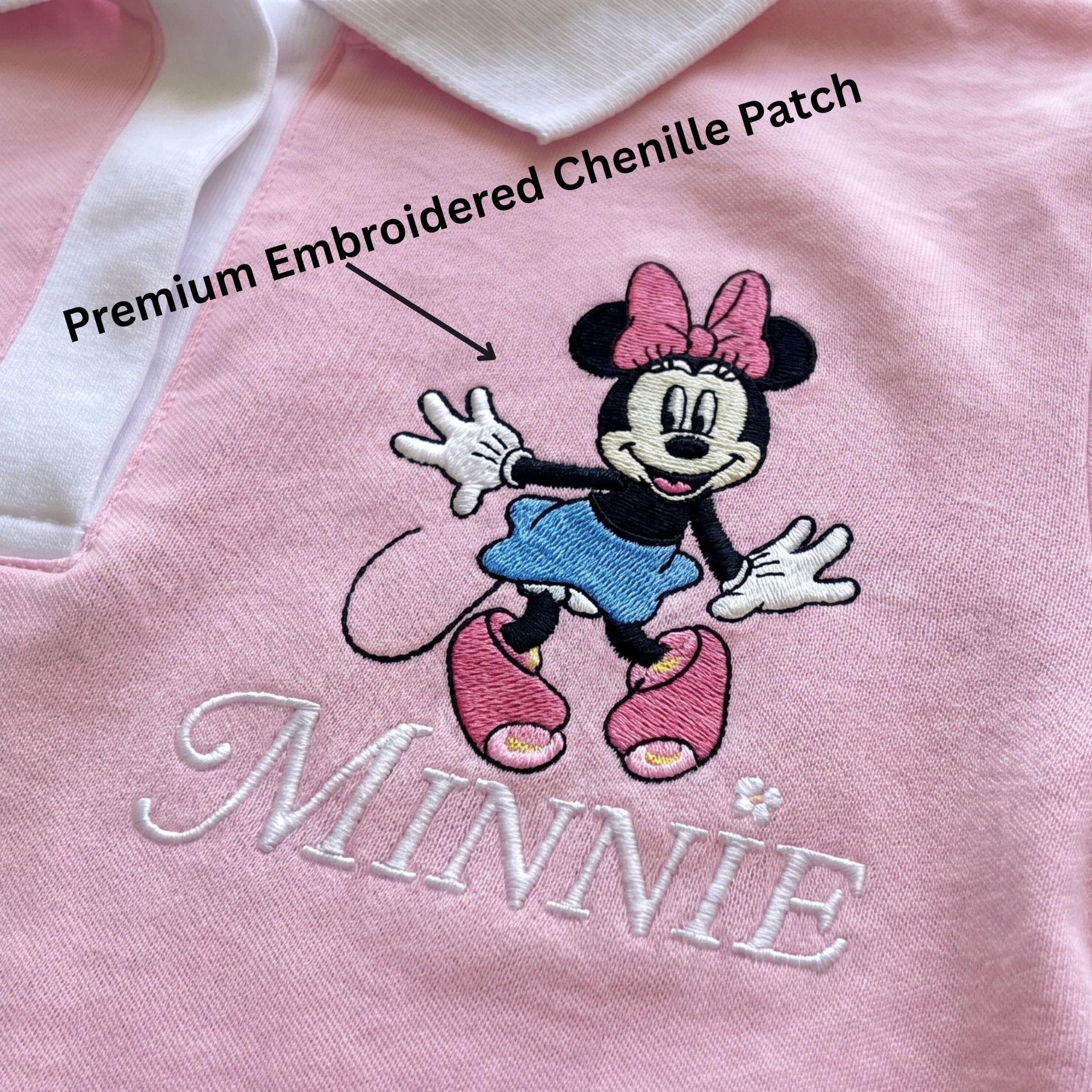 Disney Minnie Mouse Girls Polo Shirt and Skort Set, 2-Piece Outfit, Sizes 4-16