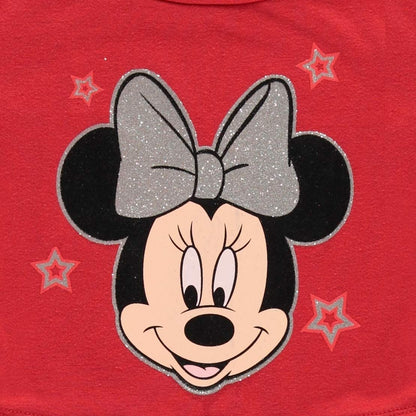 Disney Girls Red Minnie Mouse Dress- Minnie Mouse Tulle Tutu Dress- Sizes 4-16