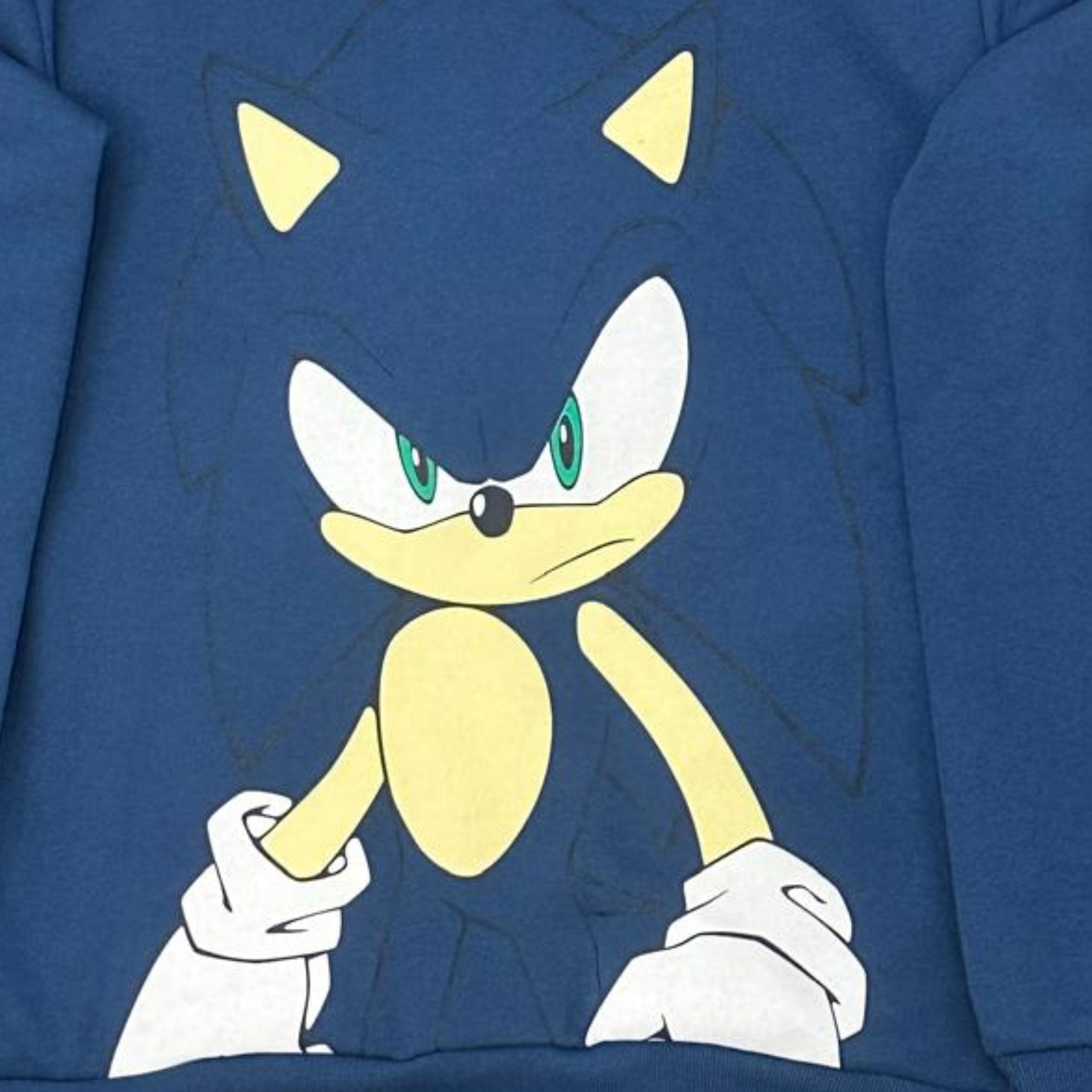 Boys Sonic The Hedgehog Pullover Hoodie- Sonic, Tails, Shadow and Knuckles Sizes 4-7