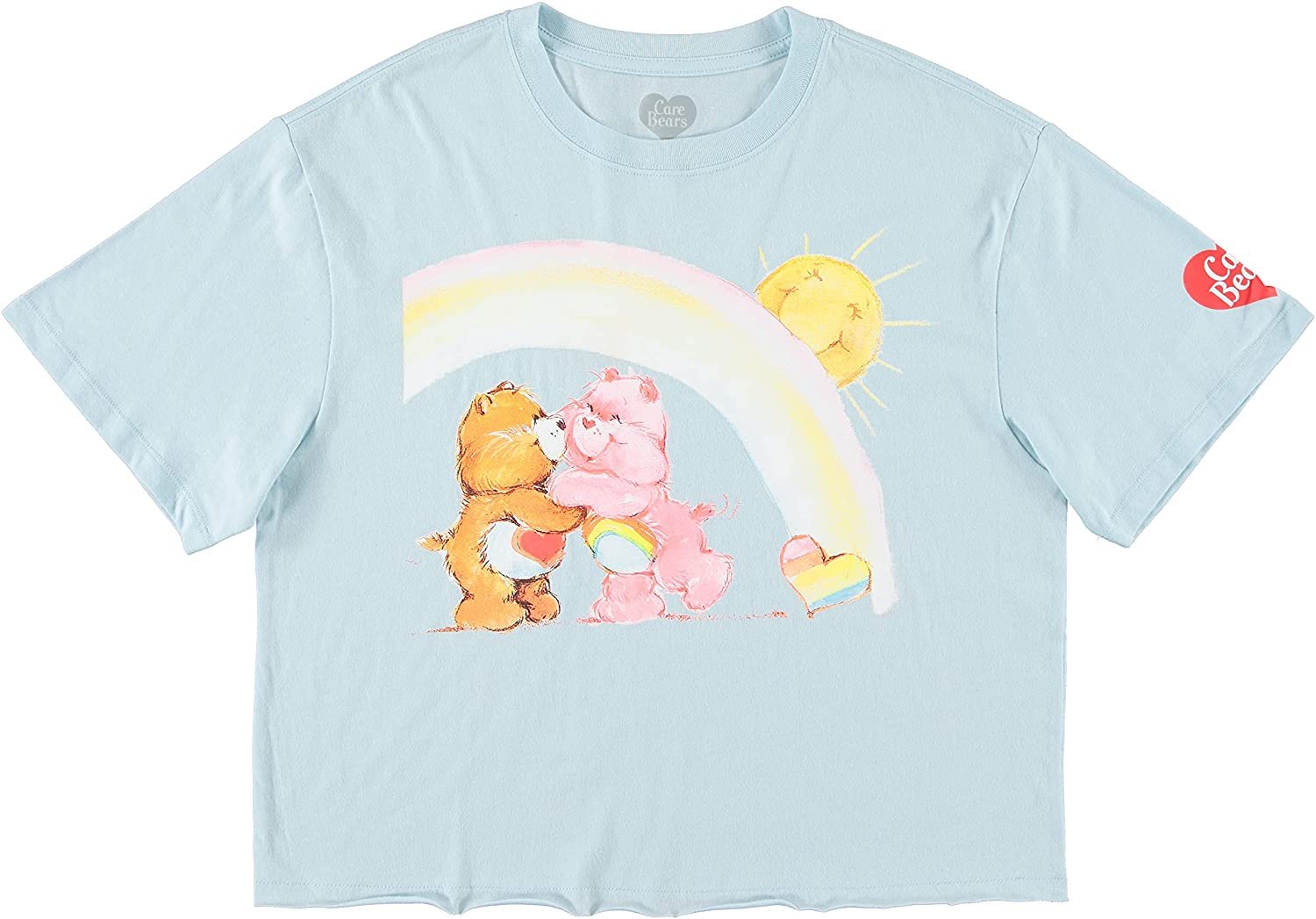 Mighty Fine Care Bears T-Shirt and Jogger Pants Set for Juniors Adults - Cheer Bear and Tenderheart Clothing set