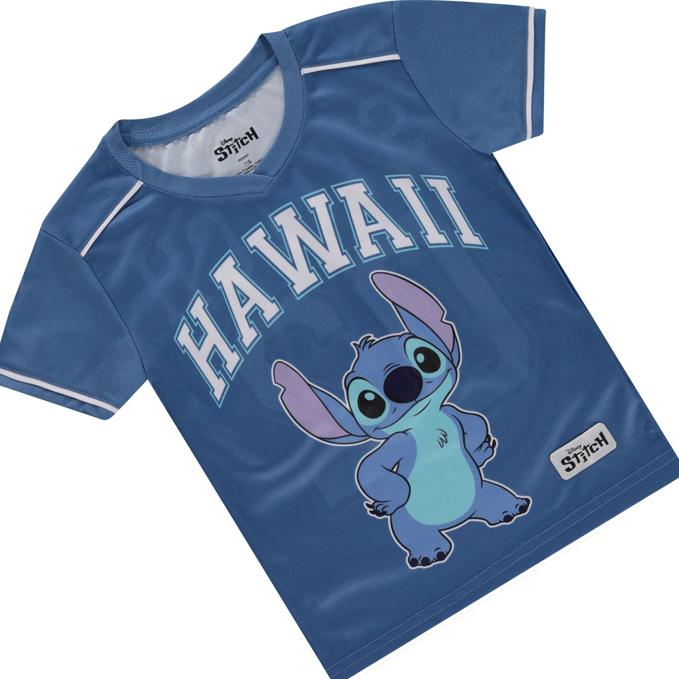 Disney Girls Lilo & Stitch Soccer Jersey T-Shirt - Girls Sizes 4-16