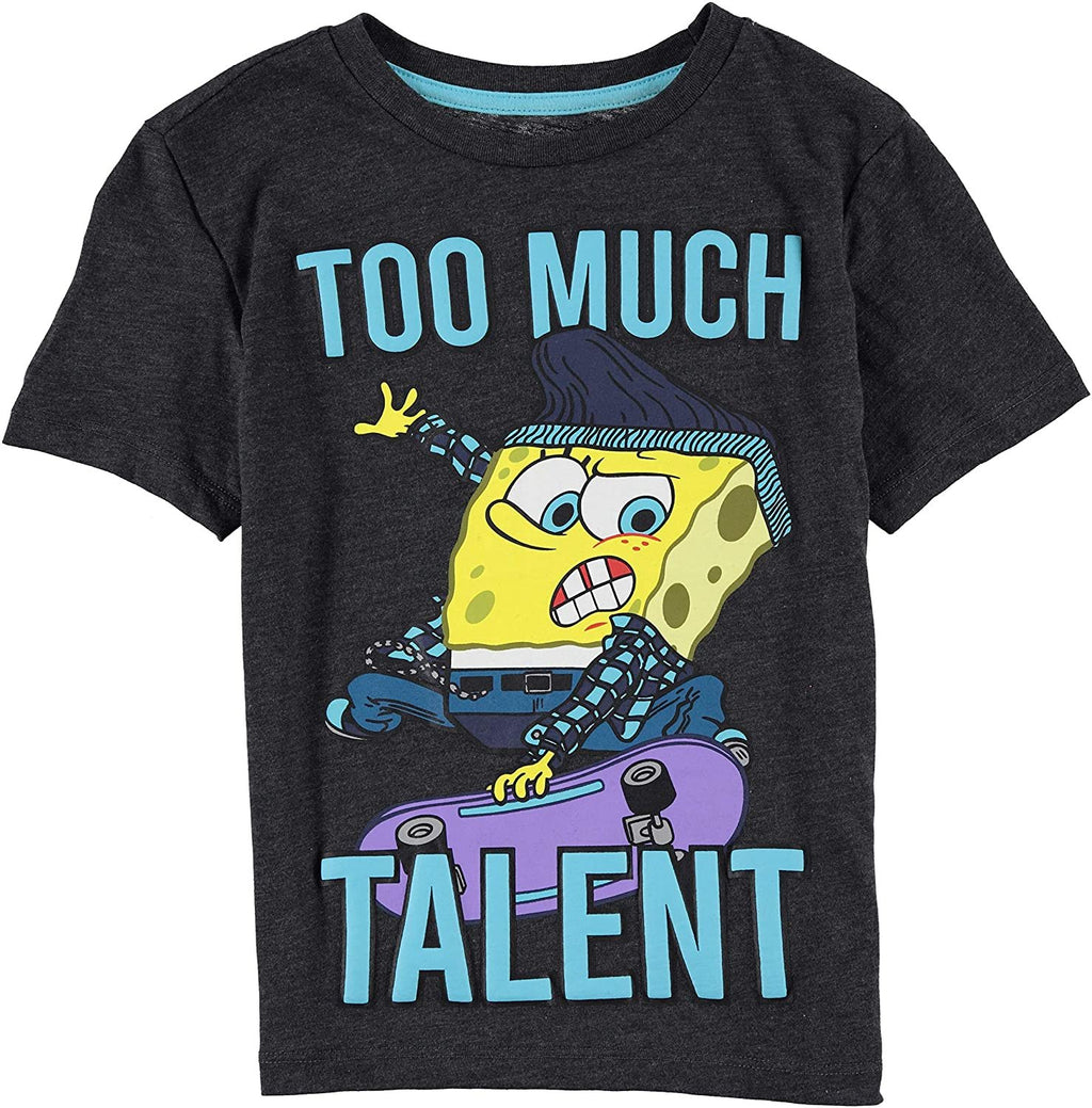 SpongeBob SquarePants Boys Graphic Hoodie, Top and Jogger Pants 3-Piece Outfit Set