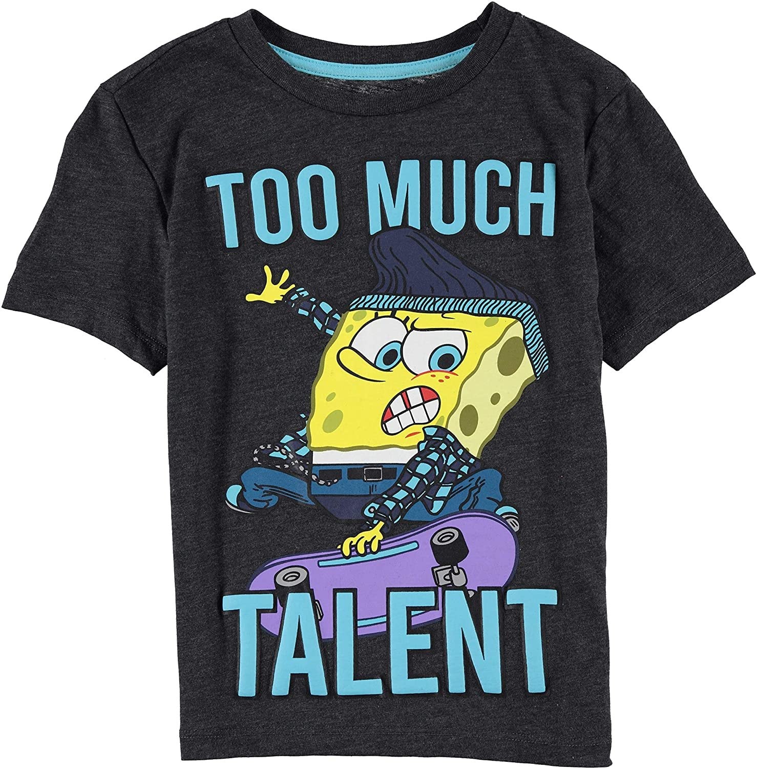 SpongeBob SquarePants Boys Graphic Hoodie, Top and Jogger Pants 3-Piece Outfit Set