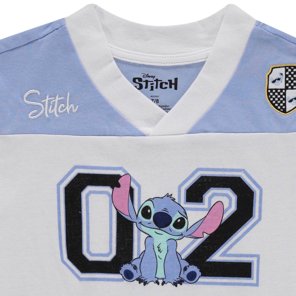 Disney Girls Lilo & Stitch Soccer Jersey T-Shirt - Girls Sizes 4-16