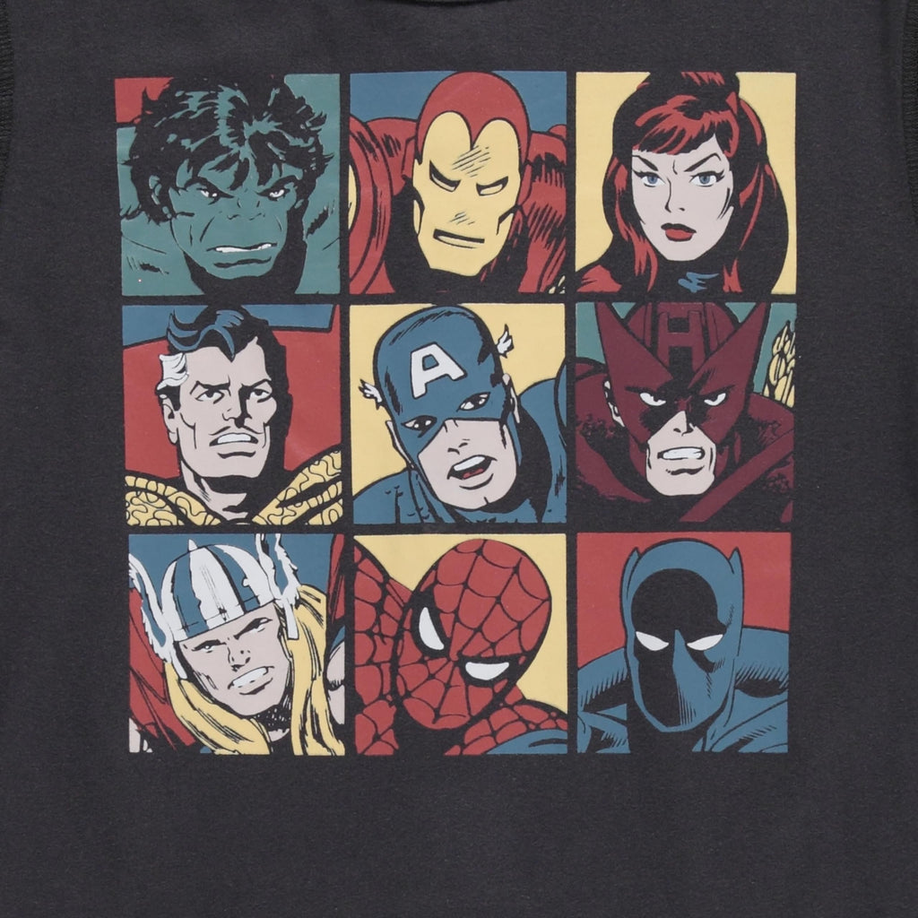 Marvel Boys Comic Avengers Adaptive T-Shirt & Cargo Sweatpants Set, Super Heros Clothing Little and Big Boys Sizes