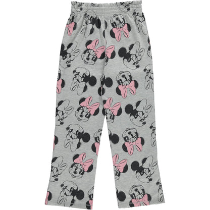 Disney Girls Minnie Mouse Adaptive T-Shirt & Jogger Set, Minnie Mouse Clothing Little and Big Girls Sizes
