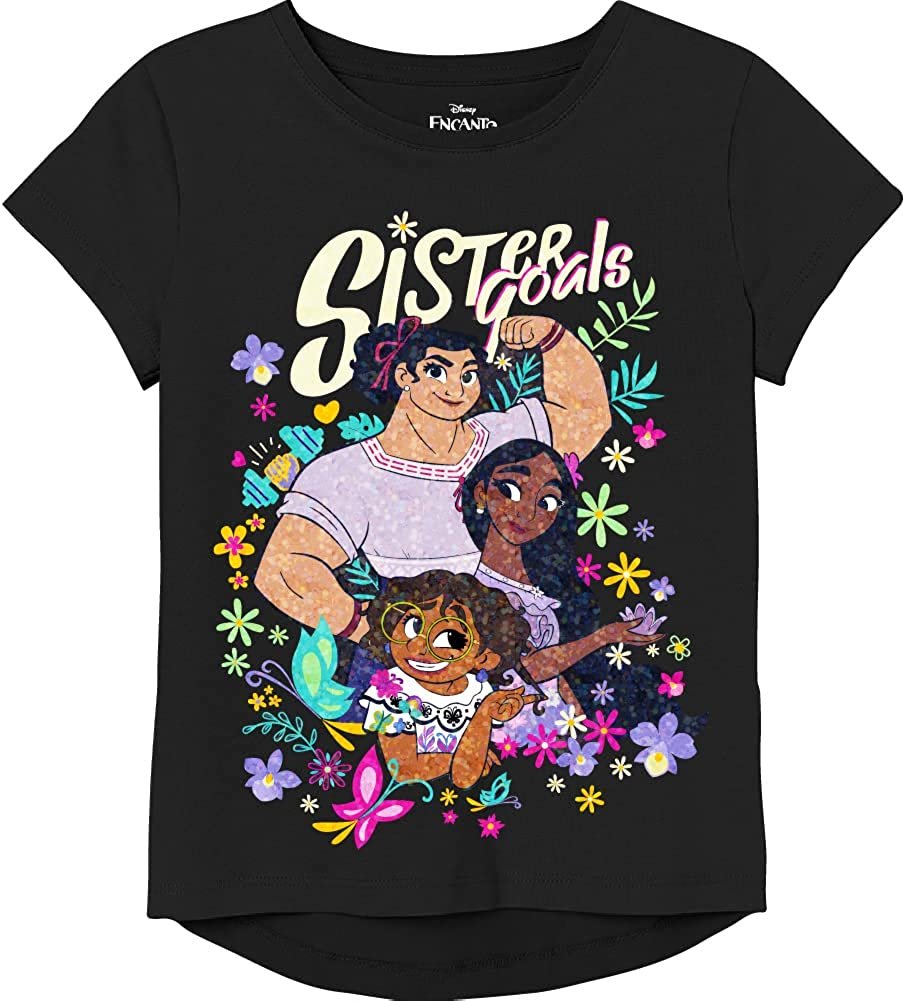 Disney Girls' Encanto Mirabel, Isabela, Luisa Better Together T-Shirt