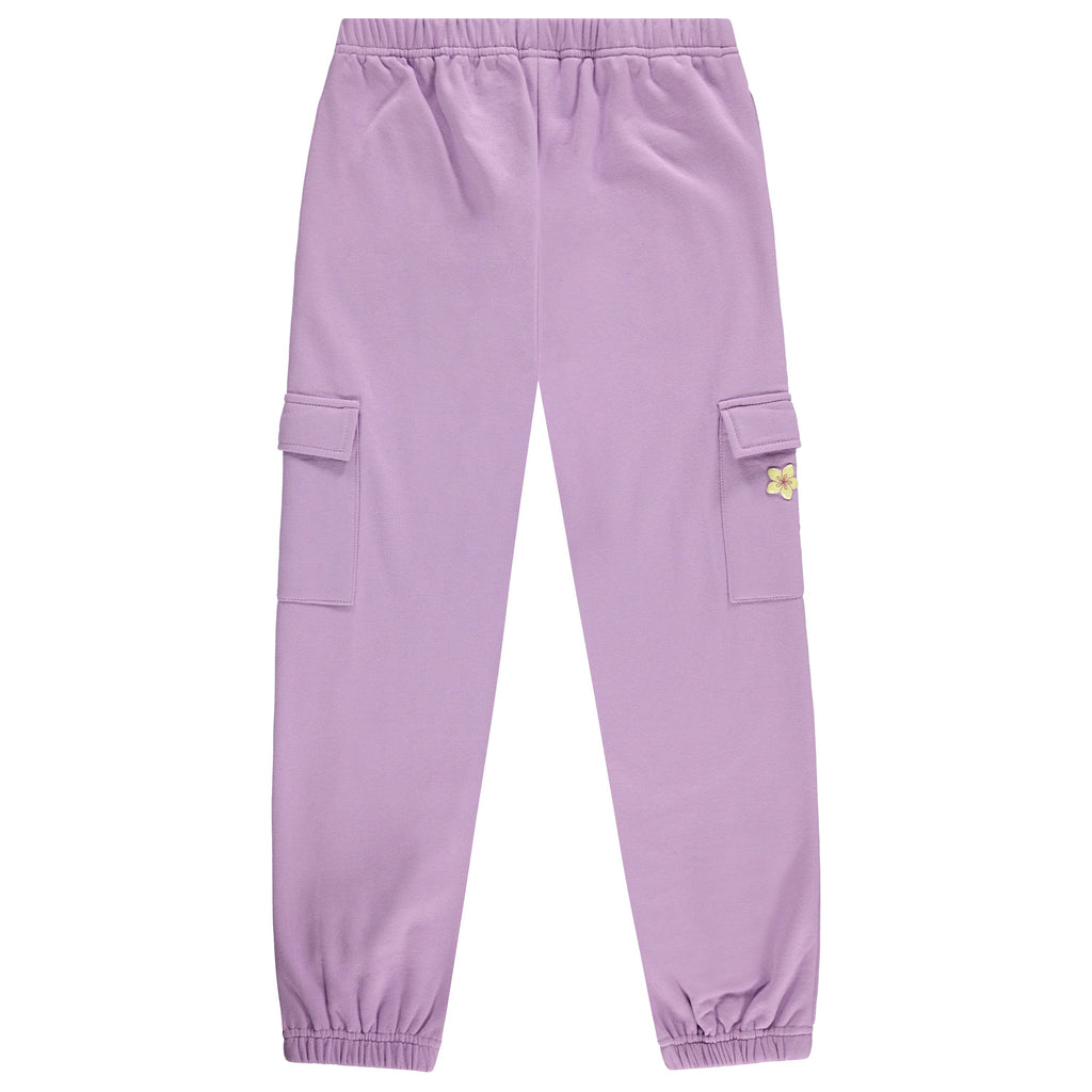 DISNEY Girls Lilo and Stitch Cargo Jogger Sweatpants-Stitch Cargo Sweatpants Little and Big Girls Sizes 4-16