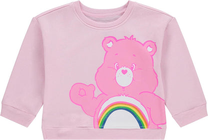 Care Bears Girls Cheer Bear Sweatshirt & Legging 2-piece Bundle Set