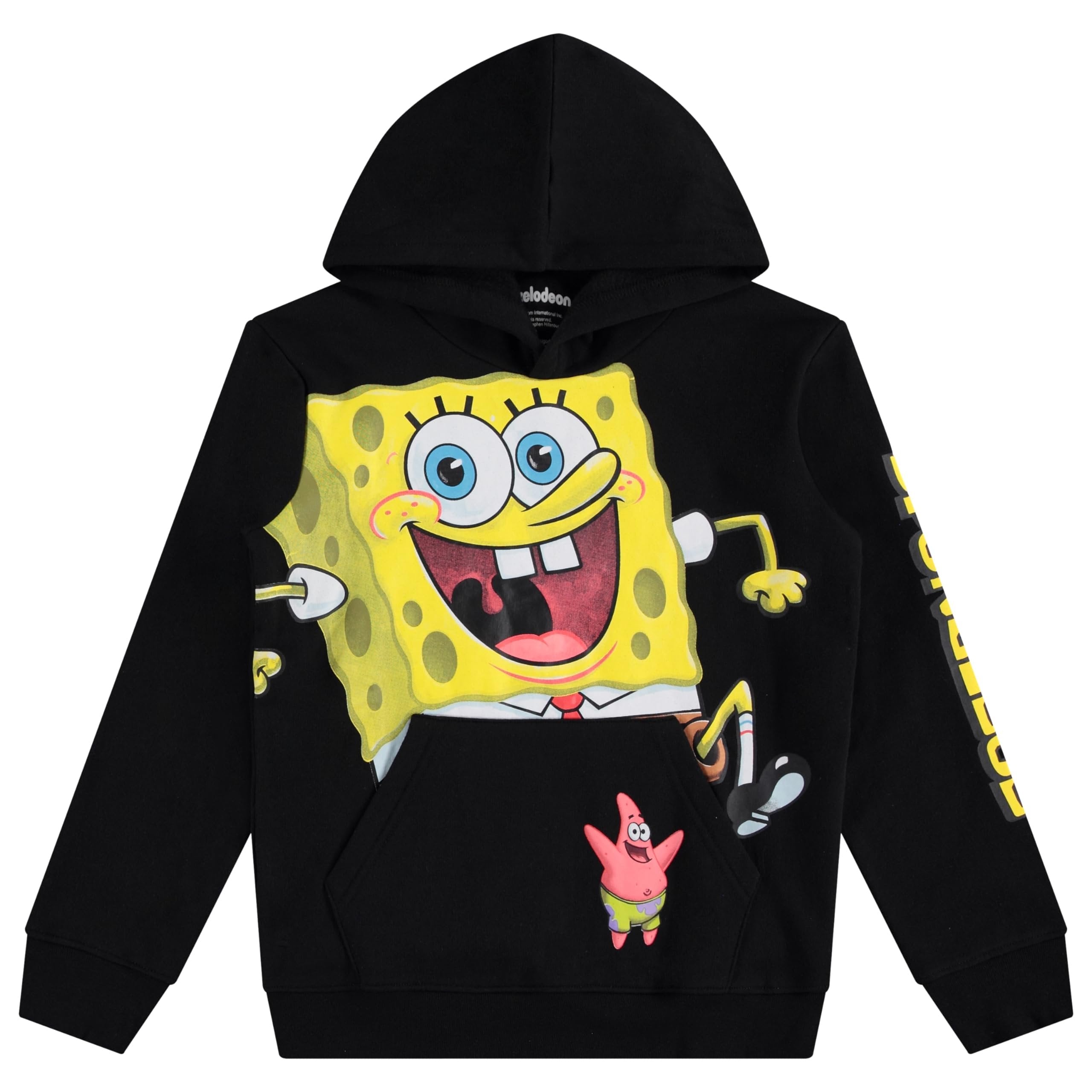 SpongeBob SquarePants Boys Hooded Pullover Hoodie and Jogger Sweatpants Set, Little and Big Boys Sizes 4-20