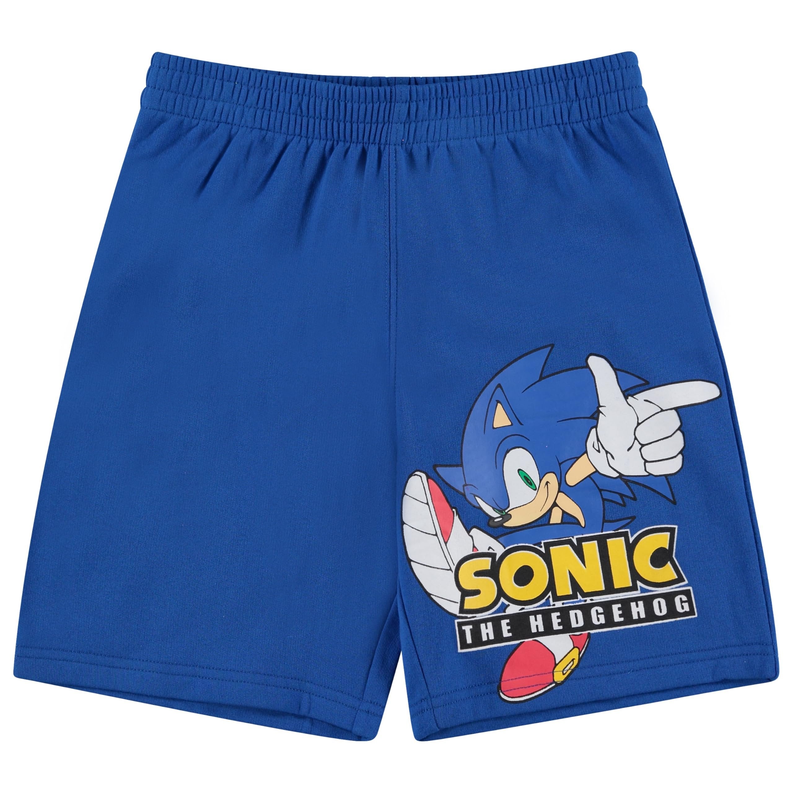 Boy's Sonic The Hedgehog Short Sleeve T-Shirt and Shorts Set
