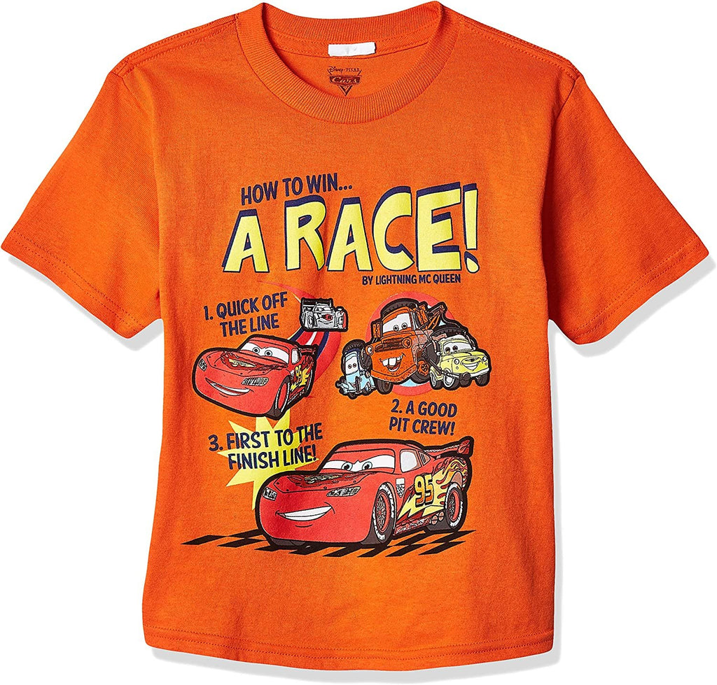 Disney Cars Boys' How To Win A Race T-Shirt
