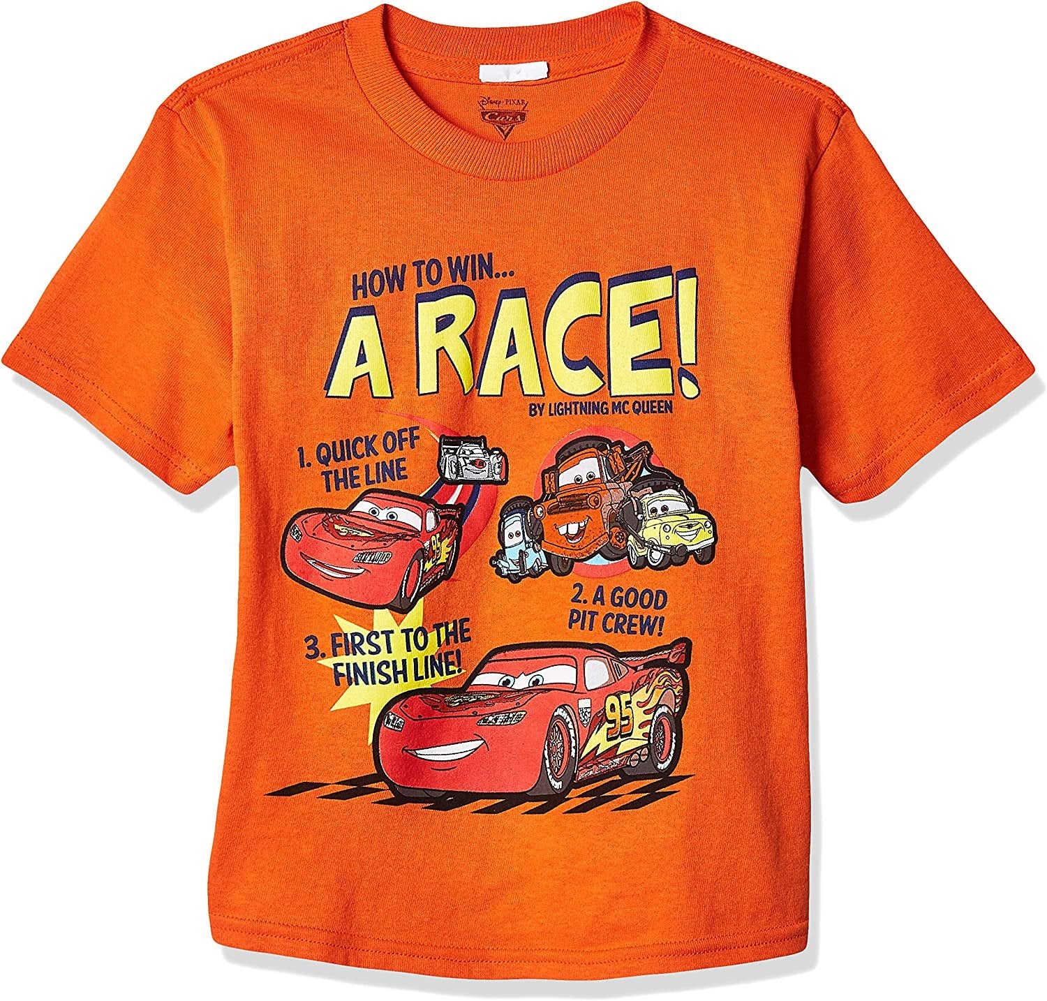 Disney Cars Boys' How To Win A Race T-Shirt