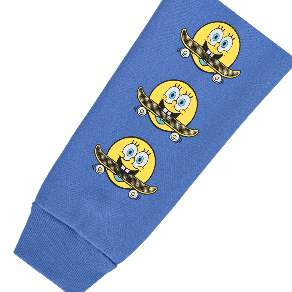 SpongeBob SquarePants Boys Pullover Hoodie - Little and Big Boys Sizes 4-20 Blue