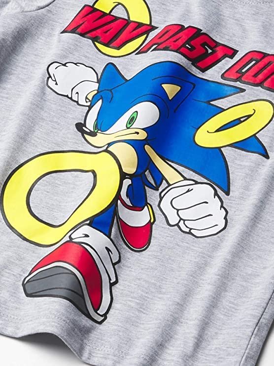 FREEZE Sonic The Hedgehog Boys Graphic Hoodie, Top and Jogger Pants 3-Piece Outfit Set