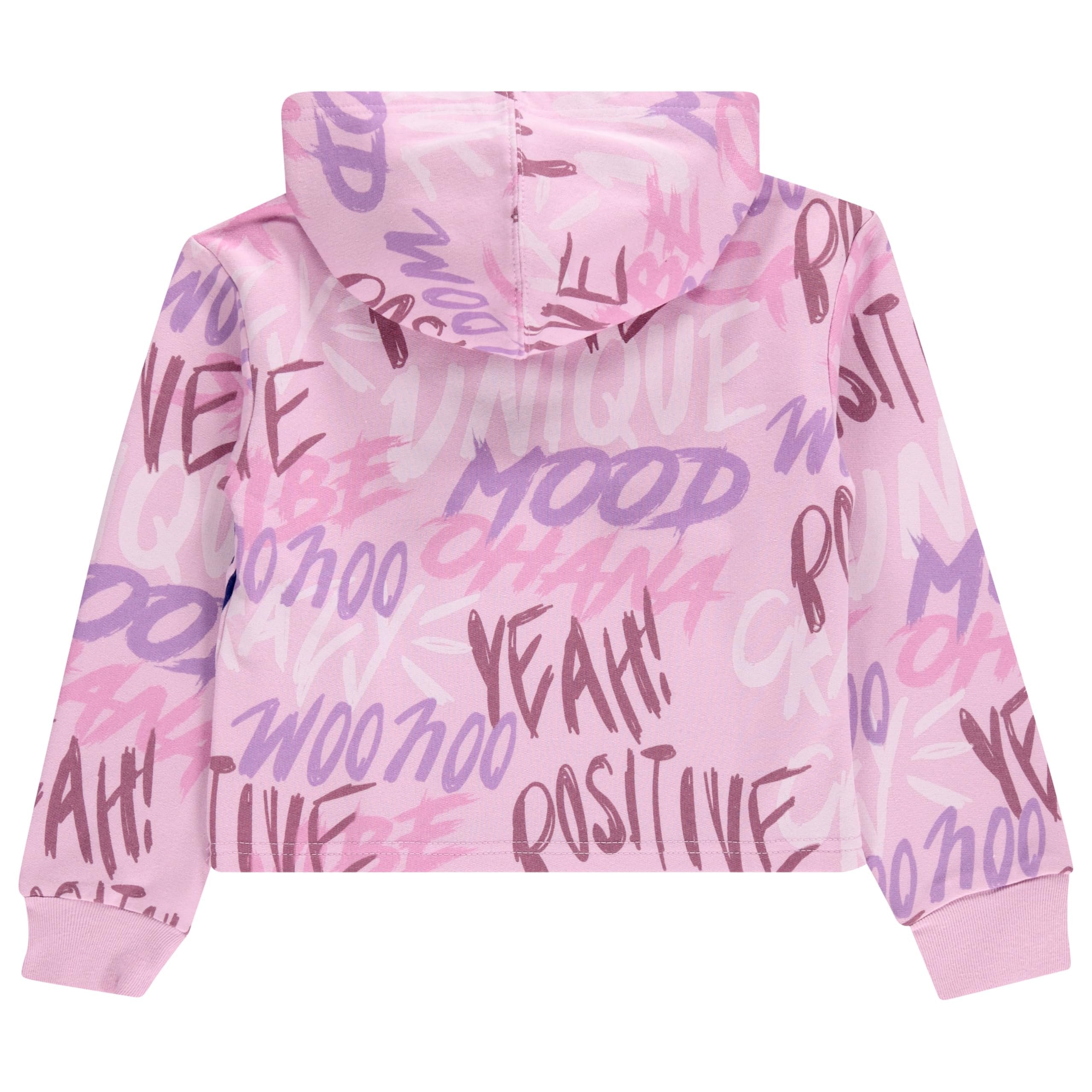 Disney Lilo & Stitch Girls Hoodie - Stitch Skimmer Pull Over Hoodie- Little and Big Girl Sizes 4-16