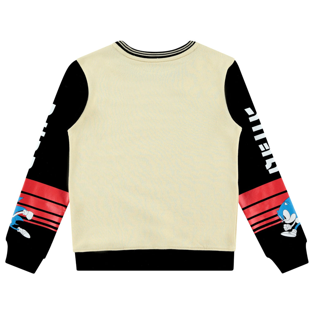 Boys Sonic The Hedgehog Sweatshirt and Shorts Clothing Set- Little and Big Boys Sizes 4-20