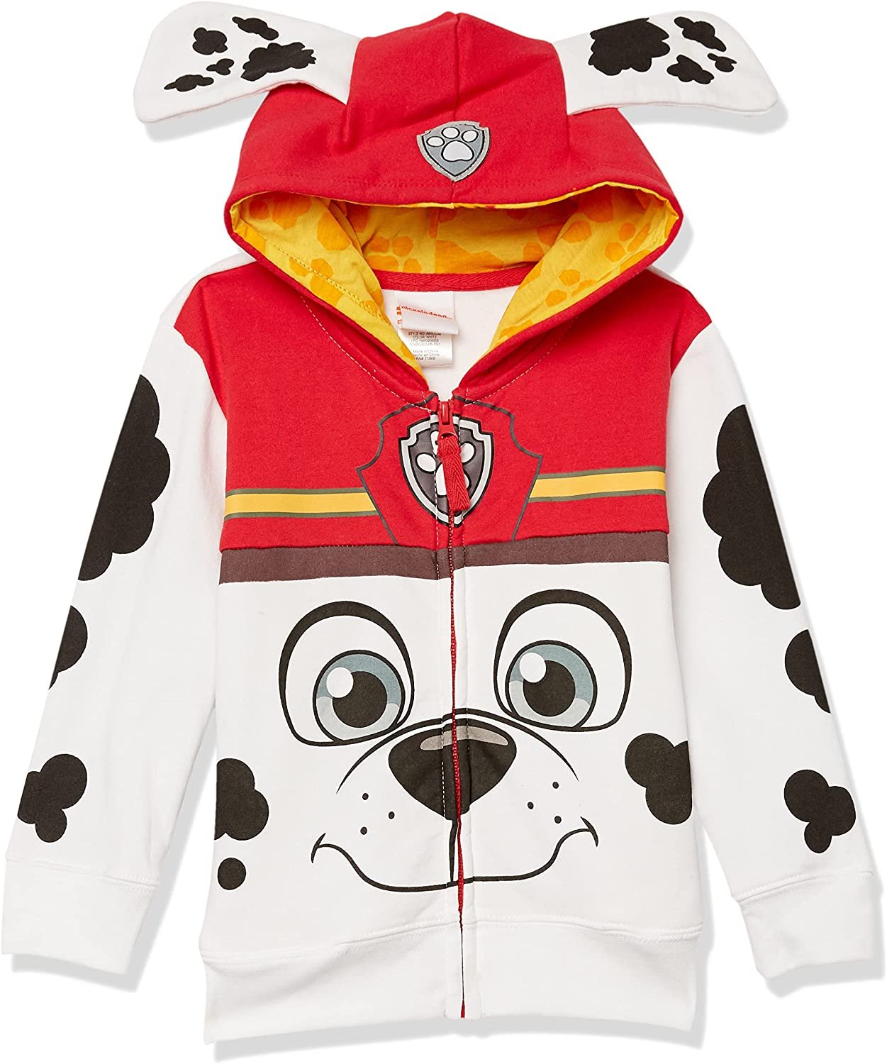 Paw Patrol Boys' Toddler Character Costume Hoodie