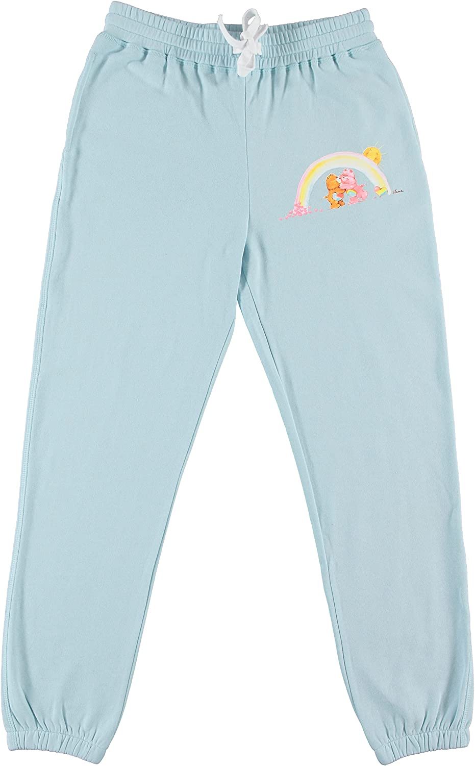 Mighty Fine Care Bears T-Shirt and Jogger Pants Set for Juniors Adults - Cheer Bear and Tenderheart Clothing set
