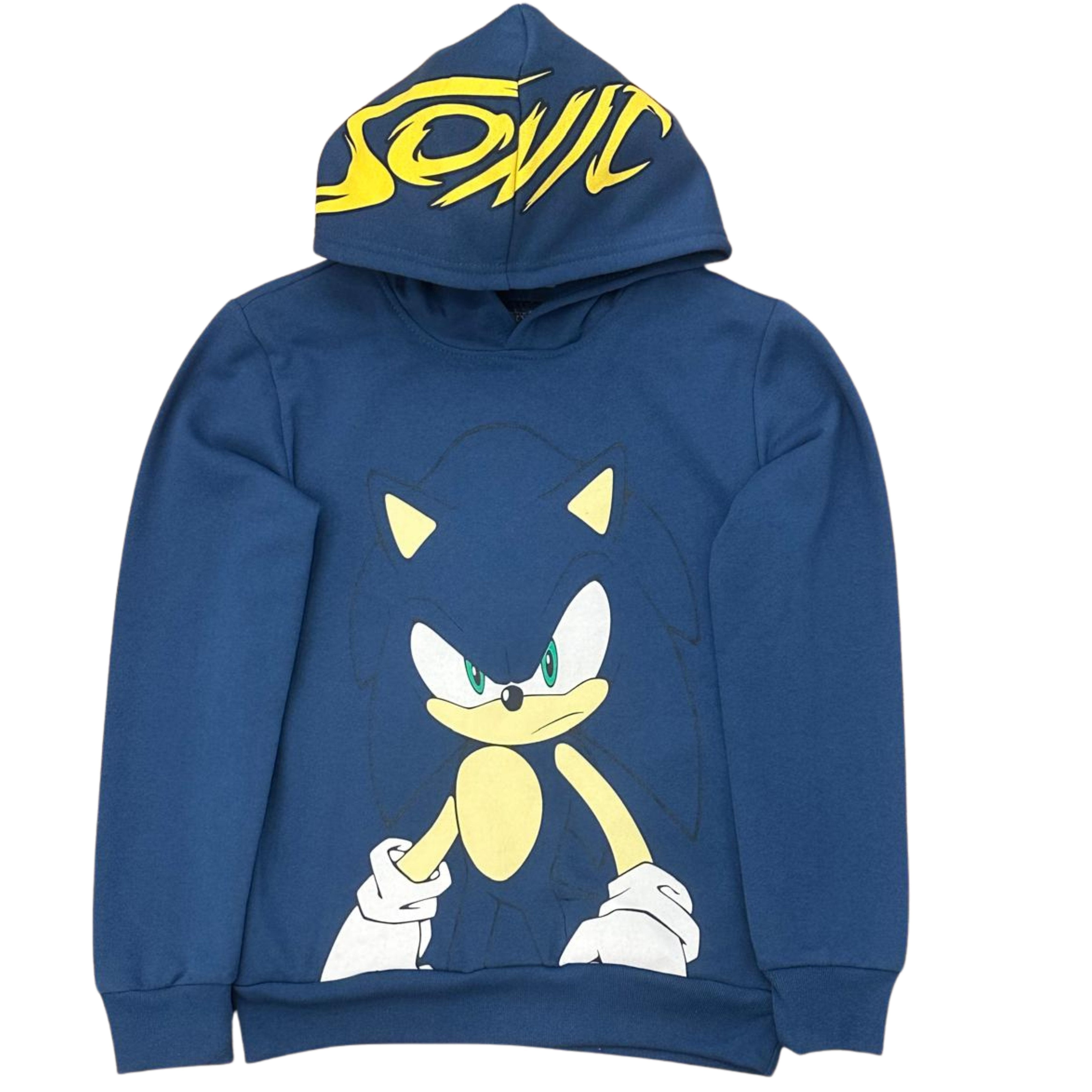 Boys Sonic The Hedgehog Pullover Hoodie- Sonic, Tails, Shadow and Knuckles Sizes 4-7