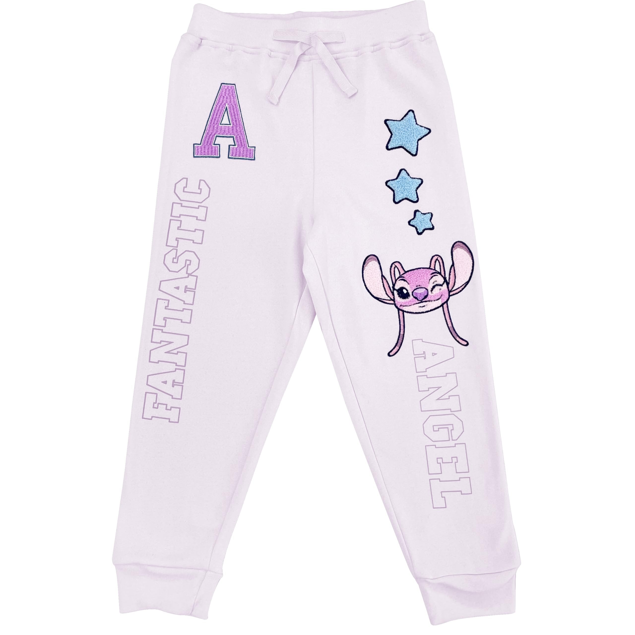 Disney Lilo & Stitch Clothing Set, Sweatshirt Hoodie and Jogger, 2-Piece Outfit Set - Girls Sizes 4-16 Mint