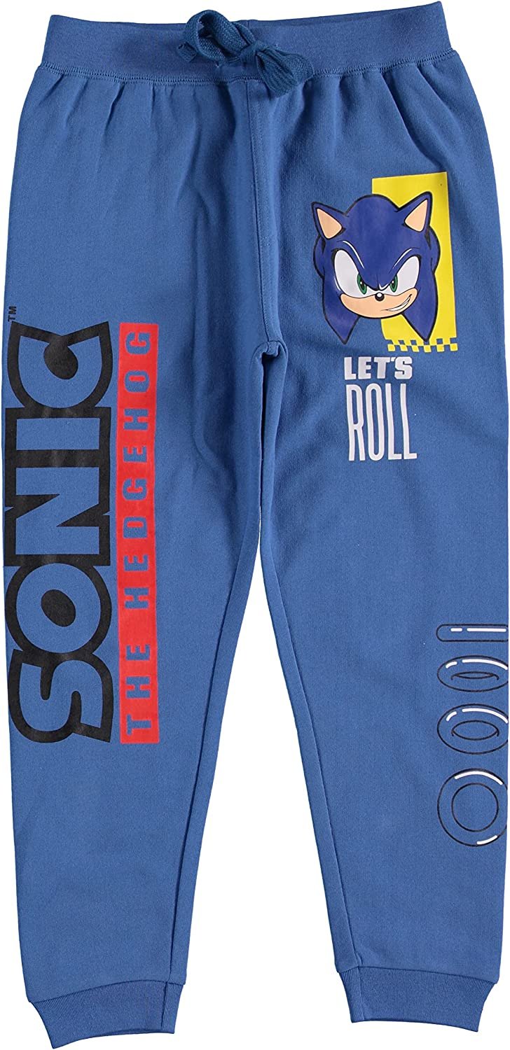 FREEZE Boys Sonic Hoodie and Jogger Sweatpants - Sonic The Hedgehog Boys 2-Piece Outfit Set sizes 4-16