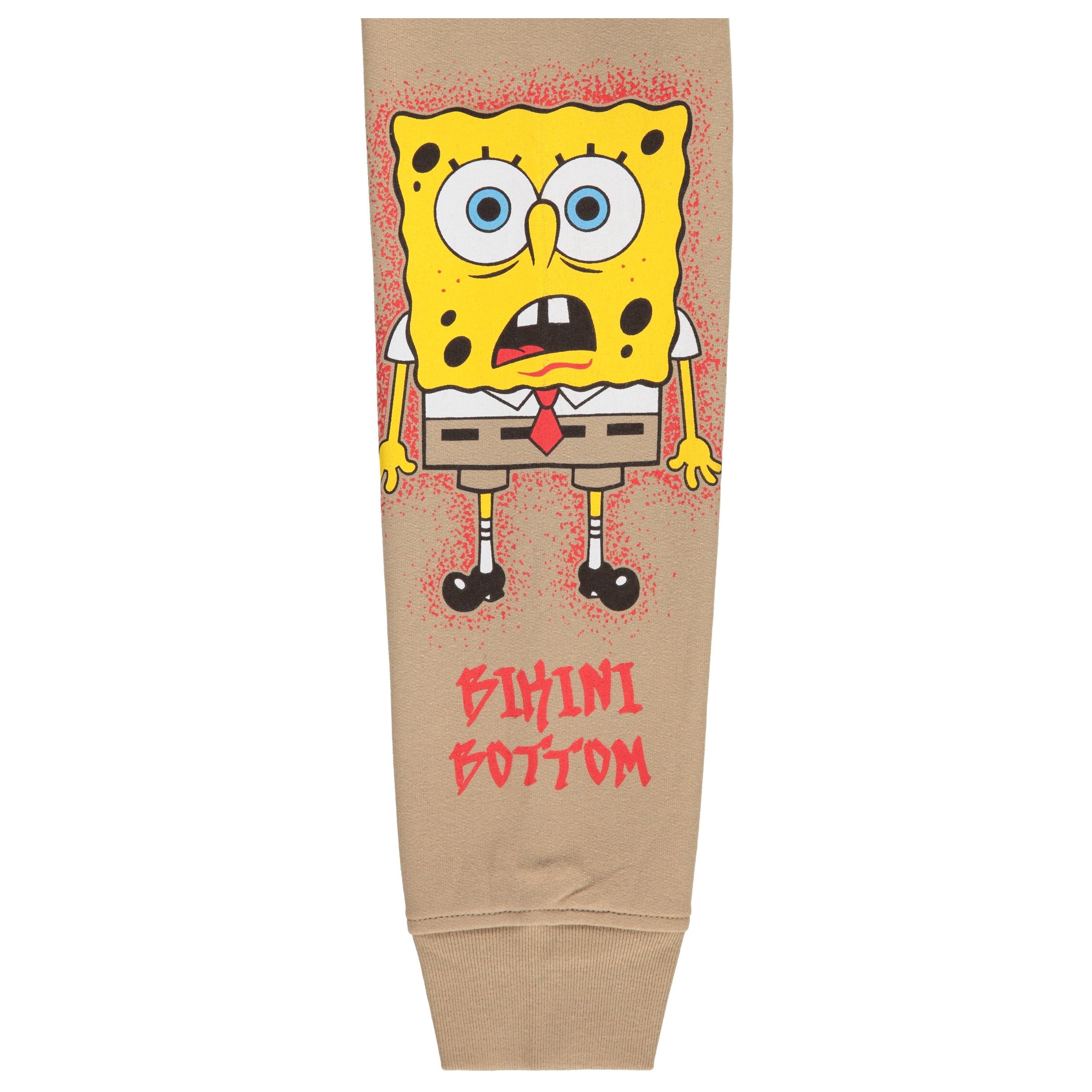 SpongeBob SquarePants Boys Hooded Pullover Hoodie and Jogger Sweatpants Set, Little and Big Boys Sizes 4-20