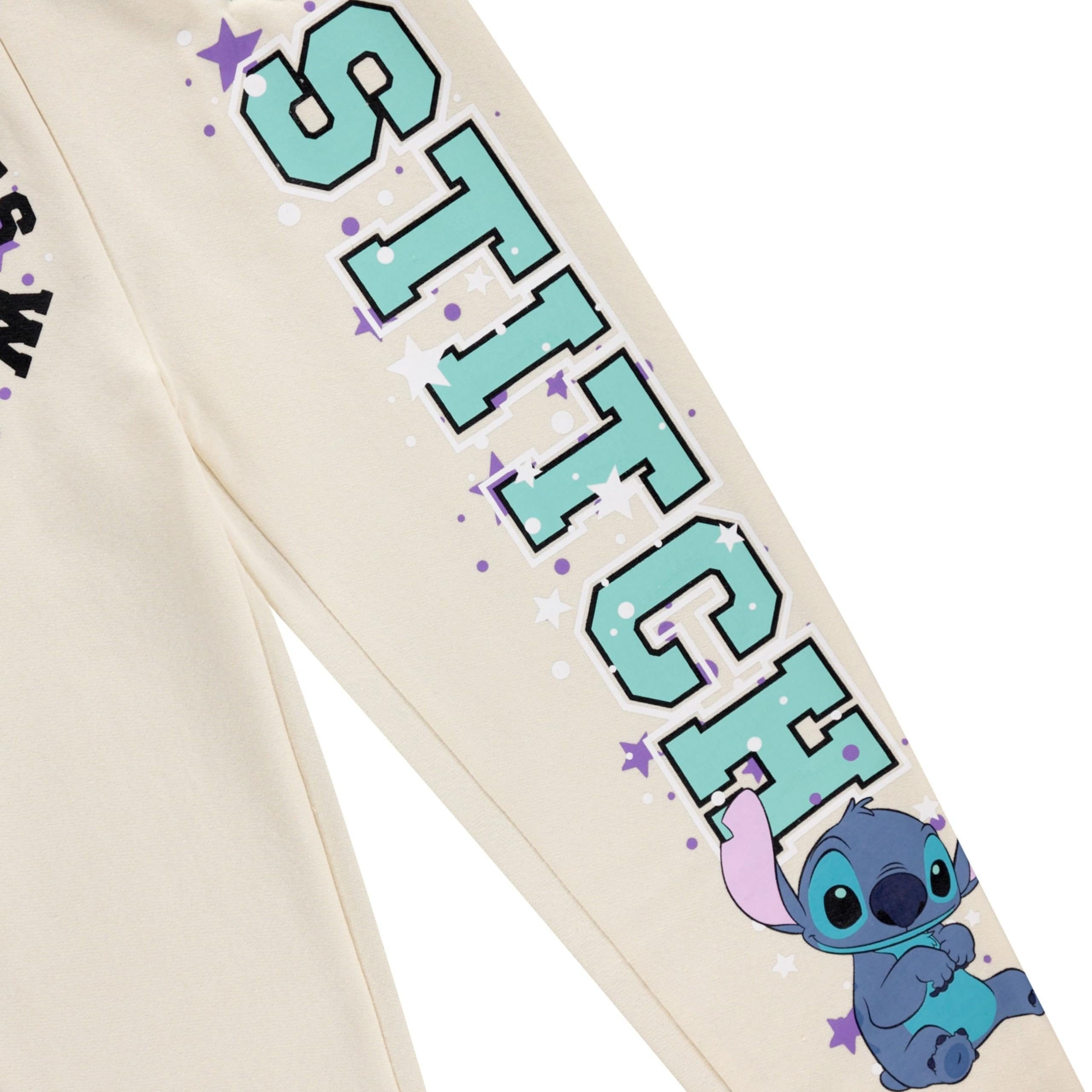 Disney Girls Lilo & Stitch Clothing Set - Stitch Sweatshirt Hoodie and Jogger - 2-Piece Outfit Set - Sizes 4-16