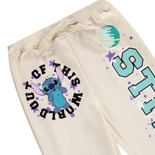 Disney Girls Lilo & Stitch Clothing Set - Stitch Sweatshirt Hoodie and Jogger - 2-Piece Outfit Set - Sizes 4-16