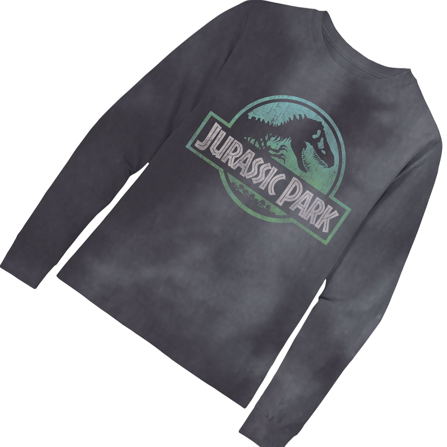 Jurassic Park Boys Jurassic World Long Sleeve Crewneck T-Shirt for Little and Big Boys Sizes 4-20