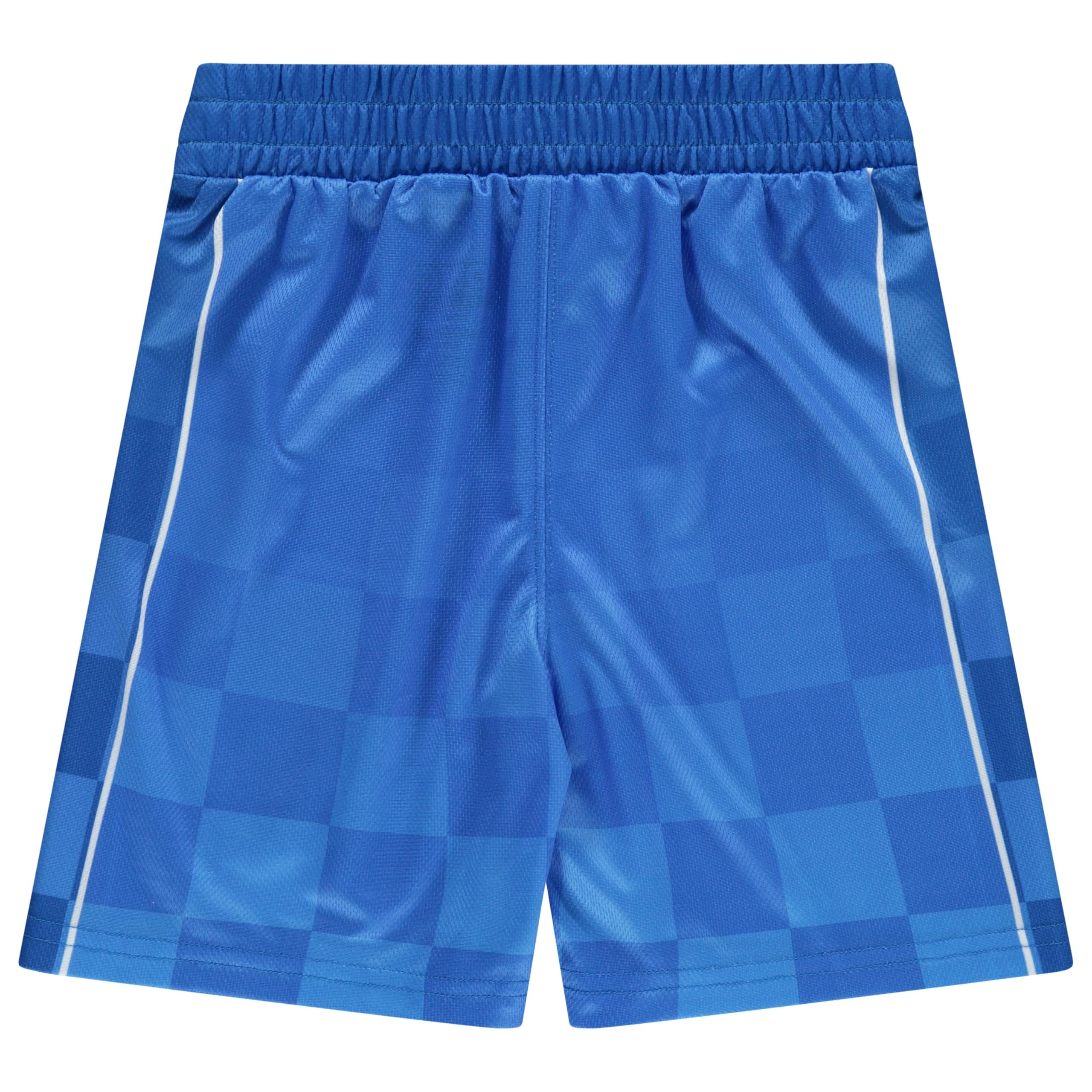 SEGA Boys' Sonic the Hedgehog Boys Soccer Mesh Jersey Tee & Short 2pc Set - Boy 4-20