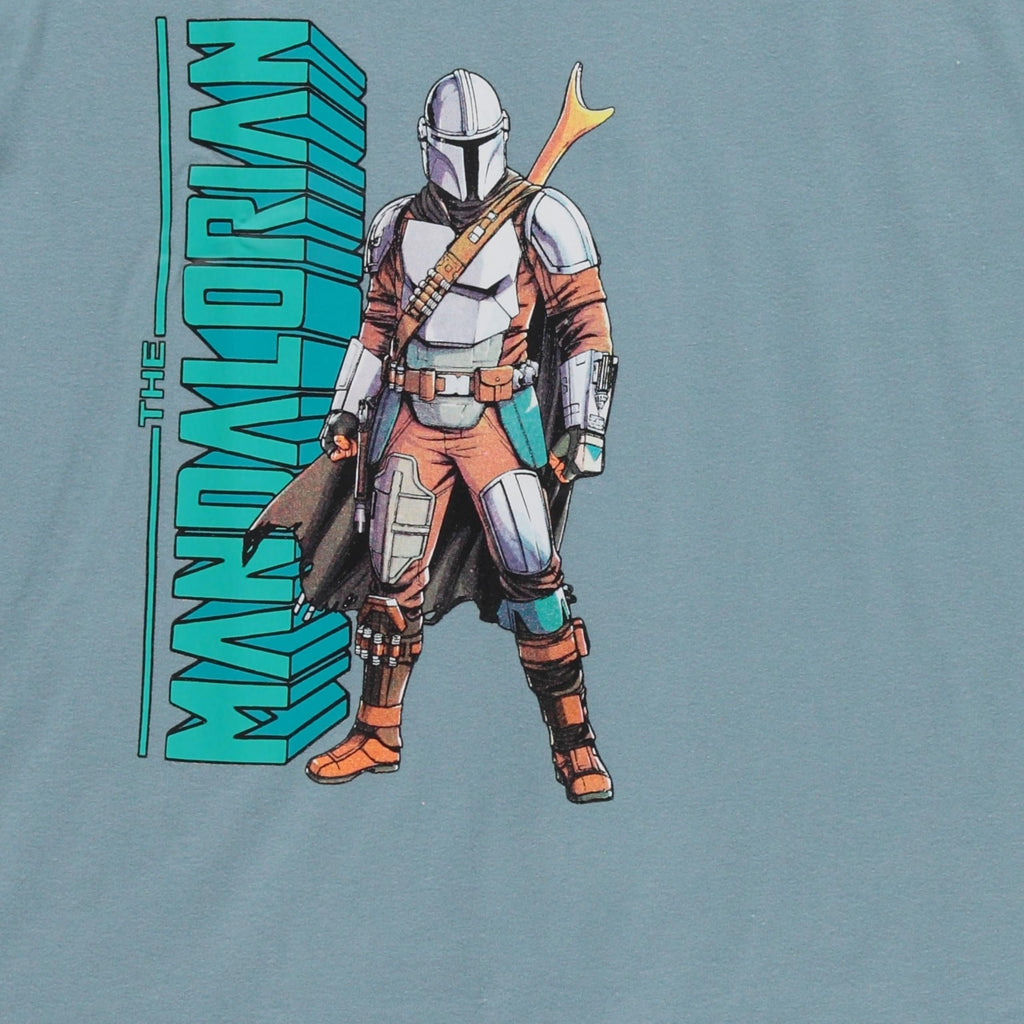 STAR WARS Boys Adaptive T-Shirt & Cargo Sweatpants Set, Mandalorian Clothing Little and Big Boys Sizes