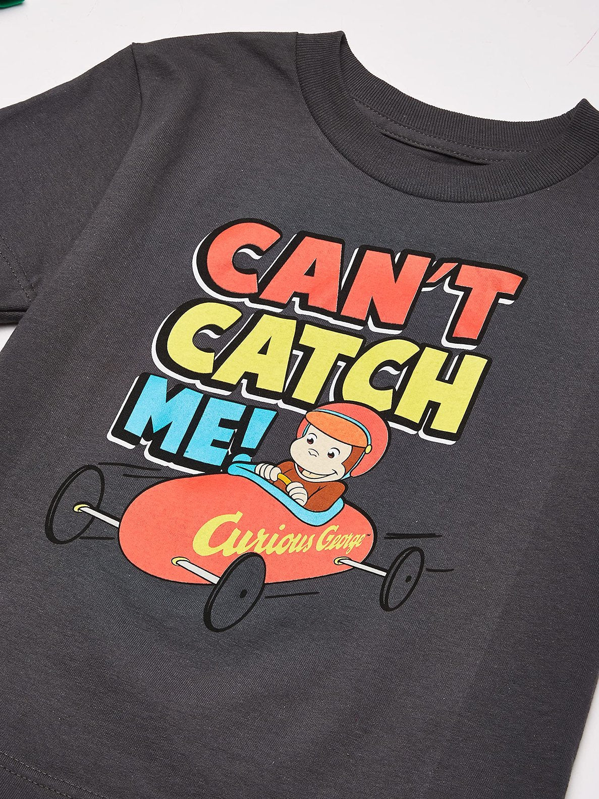 Curious George Toddler Boys' T-Shirts, Assorted Colors, 3-Pack