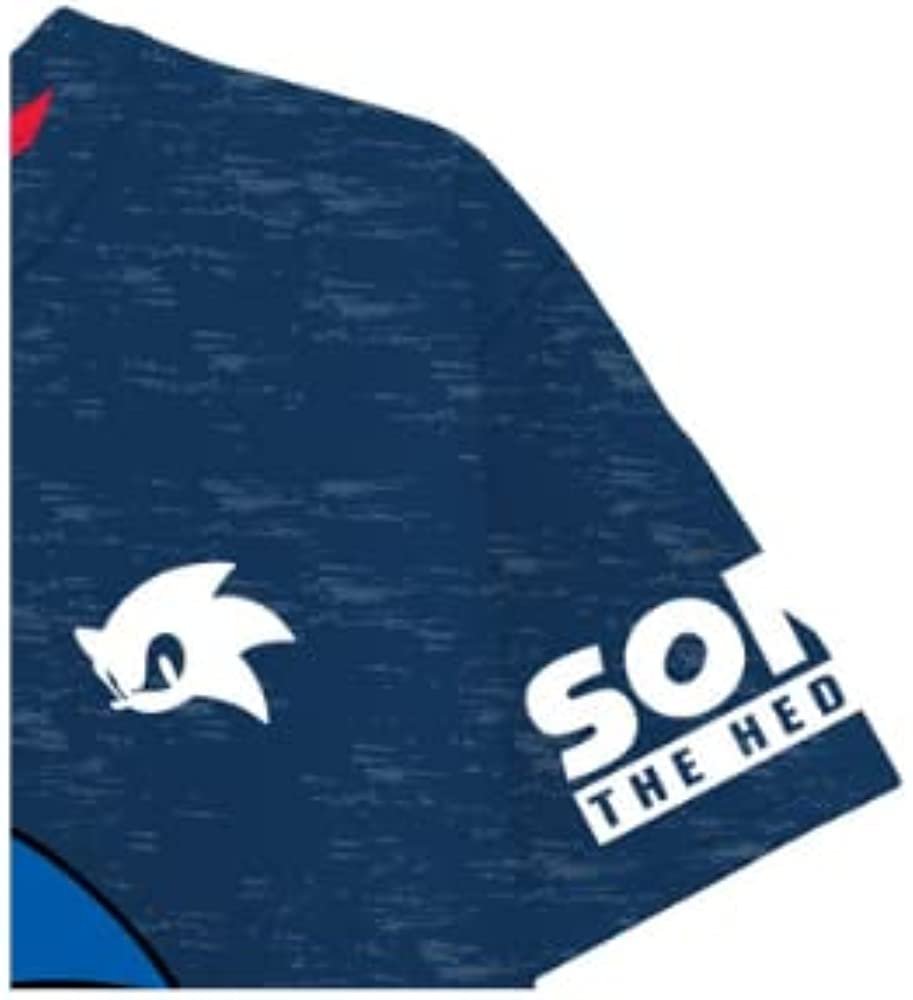 Boys Sonic the Hedgehog T-Shirt Sega Graphic Short Sleeve Crewneck Tee Little Big Boys