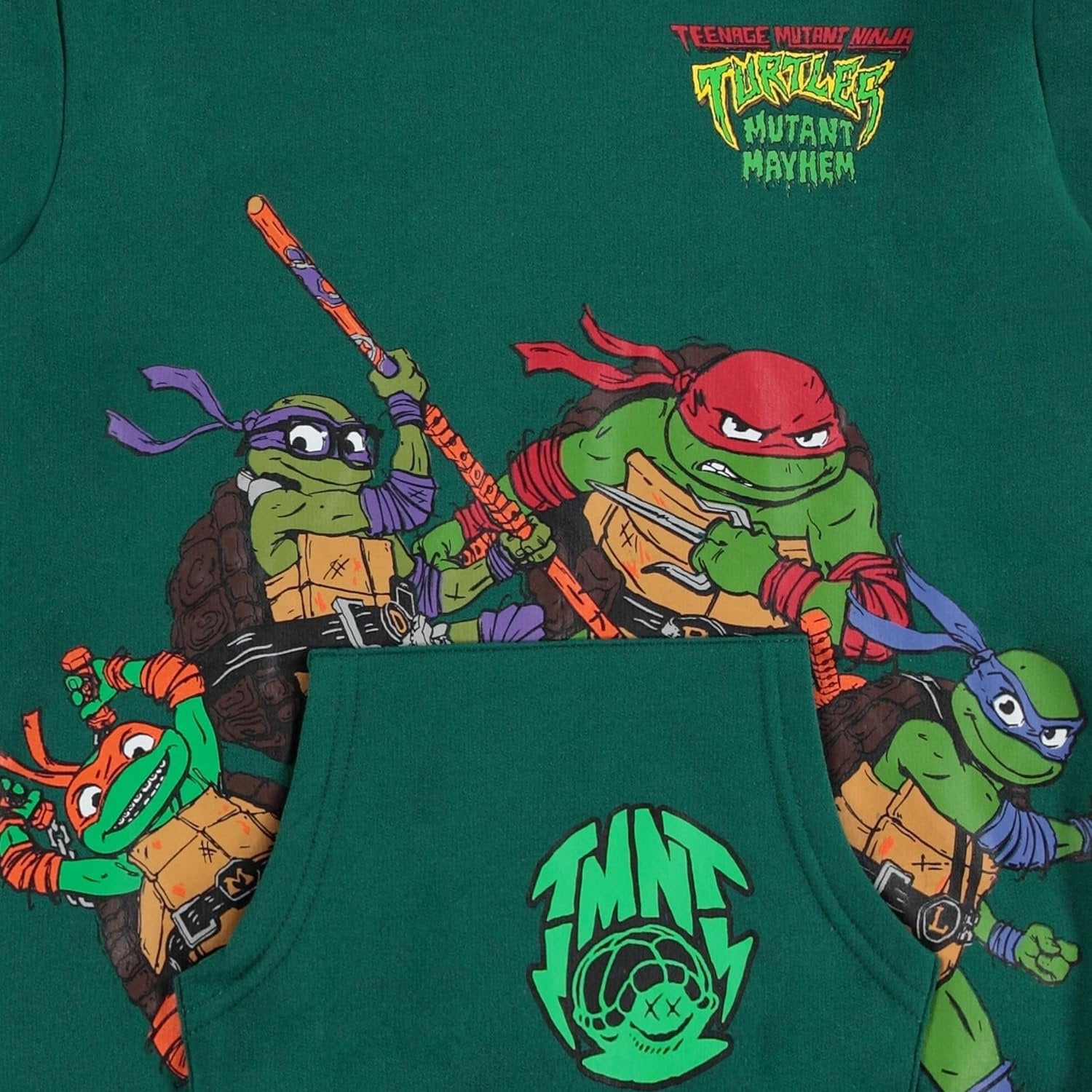 Teenage Mutant Ninja Turtles Pullover Hoodie and Jogger Sweatpants Set, Little and Big Boys Sizes 4-20