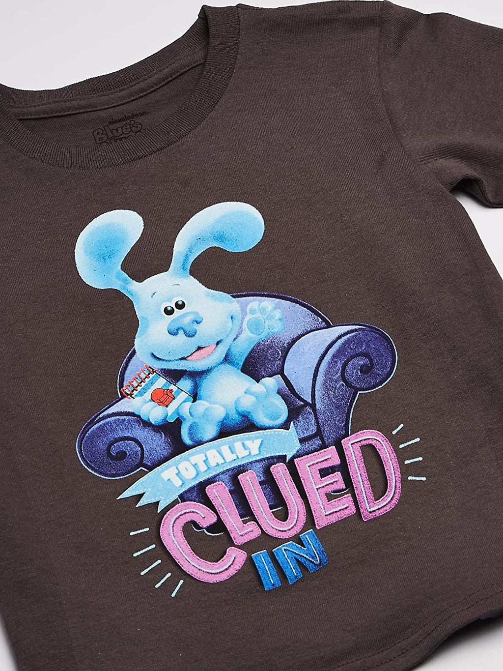 Nickelodeon Blue's Clues & You Totally Clued in Toddler Boy T-Shirt-Blue, Josh & Magenta