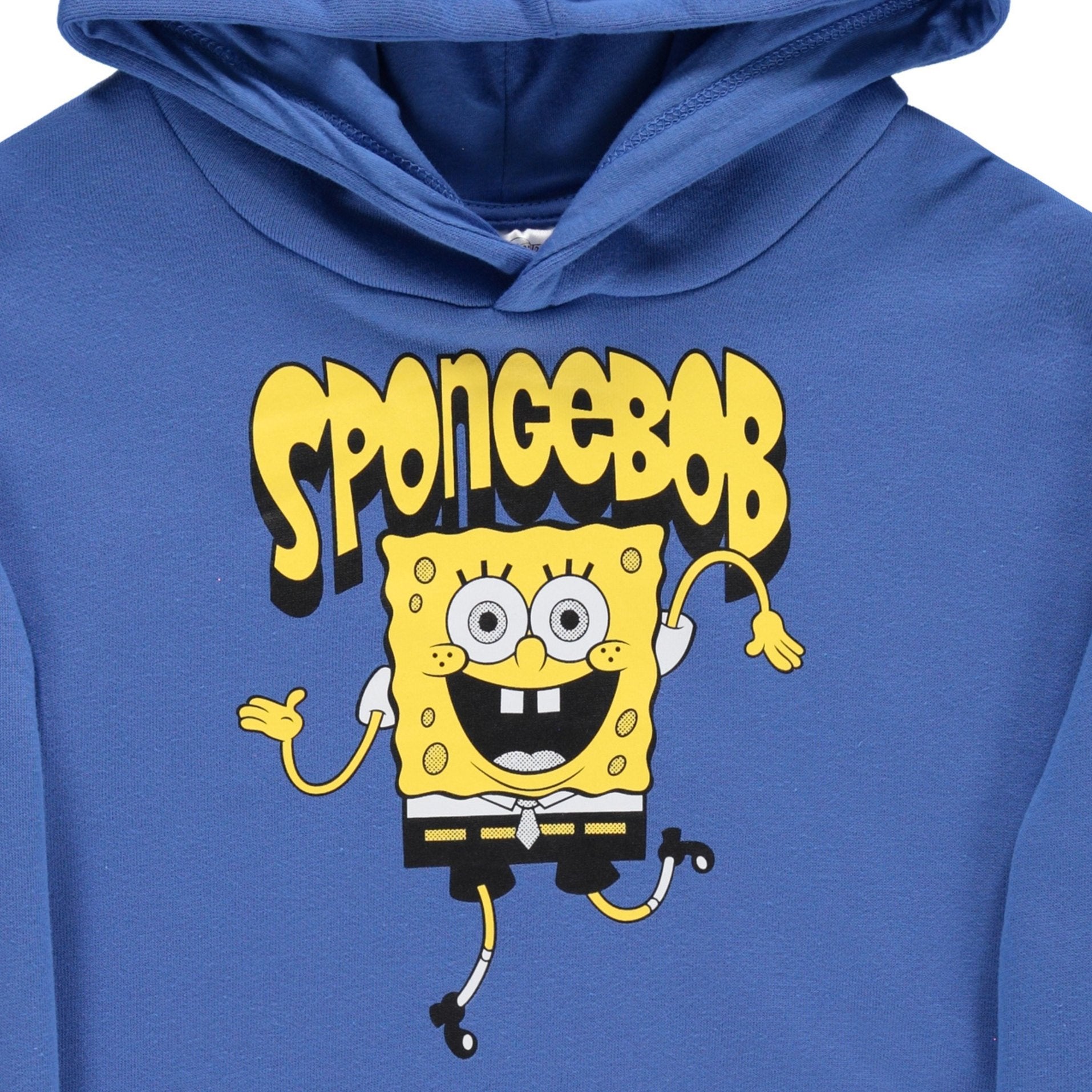 SpongeBob SquarePants Boys Pullover Hoodie - Little and Big Boys Sizes 4-20 Blue