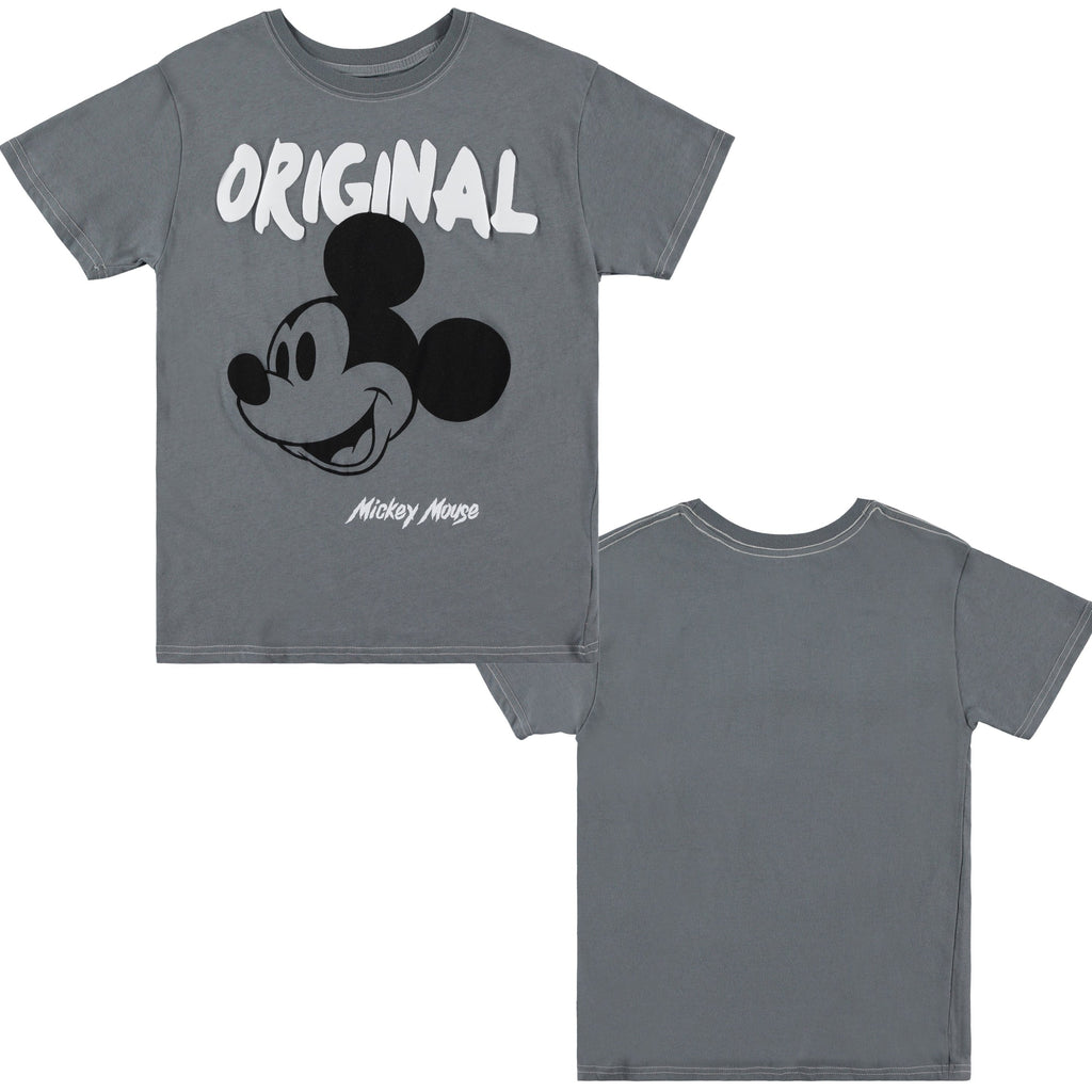 DISNEY Junior's Mickey Mouse Original Short Sleeve T-Shirt - Junior Ladies Sizes XS-3XL