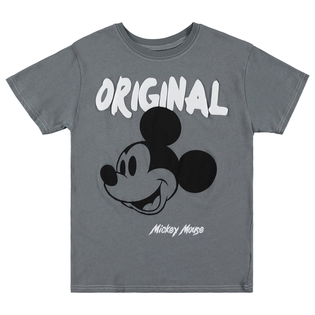 DISNEY Junior's Mickey Mouse Original Short Sleeve T-Shirt - Junior Ladies Sizes XS-3XL