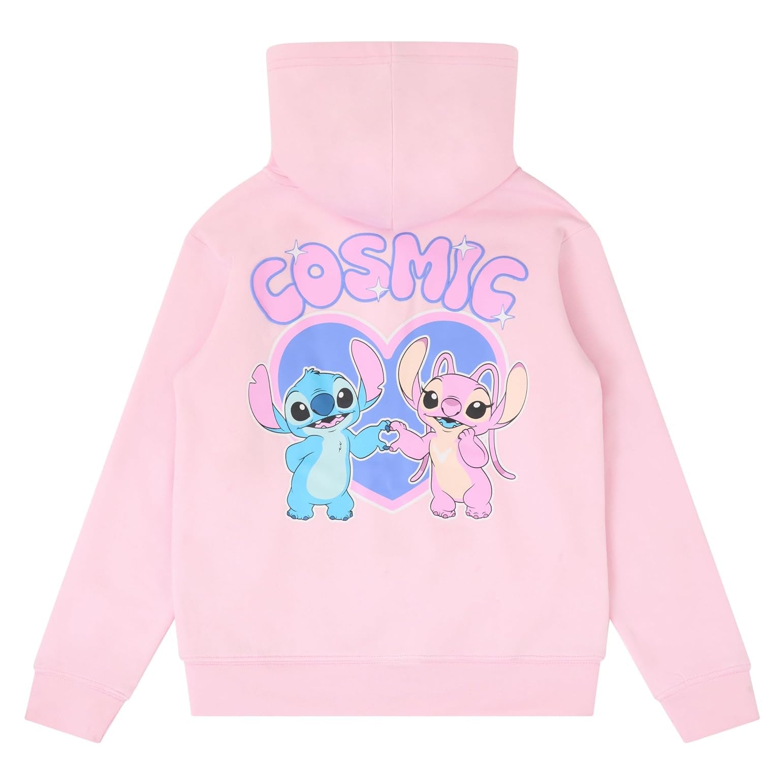 Disney Lilo & Stitch Girls Zip-Up Hoodie & Jogger Set, 2-Piece Outfit, Sizes 4–16