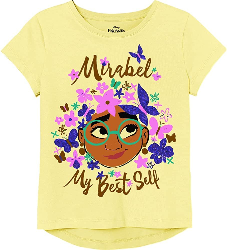 Disney Girls' Big Encanto Mirabel My Best Self T-Shirt