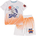 Boy's Space Jam Shorts and T-Shirt Set - Space Jam Boys Basketball Clothing set